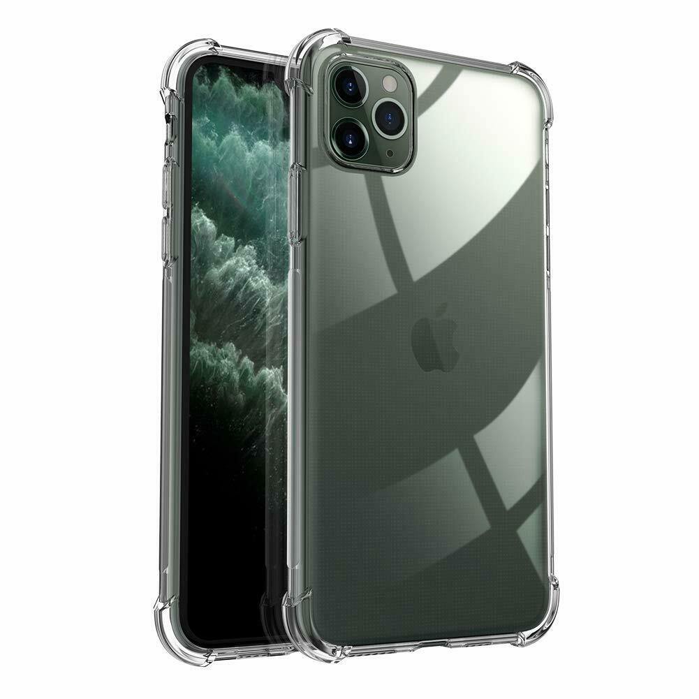 iPhone CLEAR Gel Shockproof Silicone Cover