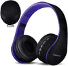 PowerLocus Wireless Bluetooth Over-Ear Stereo Foldable Headphones