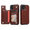 iPhone Leather Wallet Card Holder Phone Back Cover