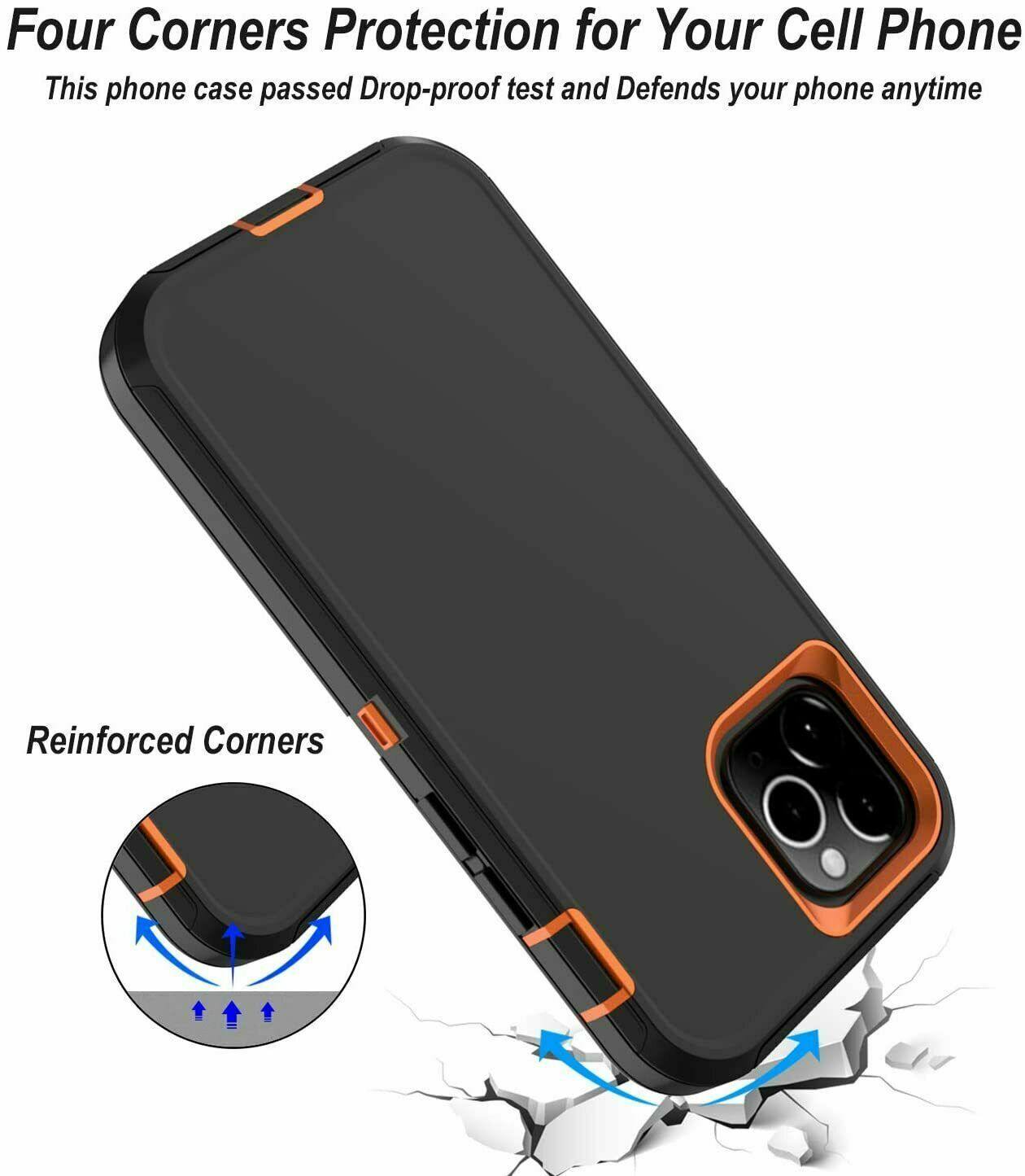 iPhone Hybrid Armor Heavy Duty Case Cover