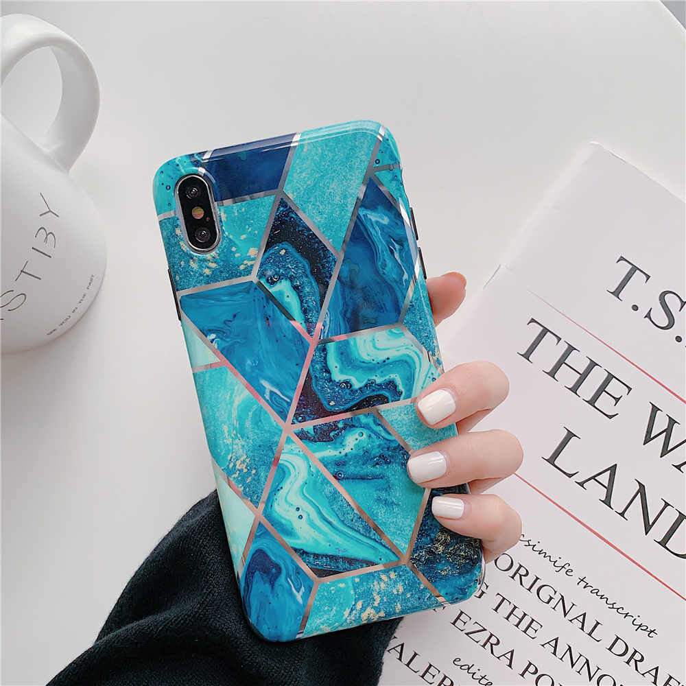 iPhone Shockproof Marble Ladies Phone Case Cover